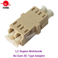 LC Duplex Multimode Pas d&#39;oreilles Sc Type Adaptateur Fibre Optique